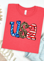 Patriotic Patchwork T-Shirt, Tank