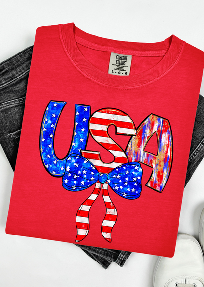 USA Bow T-Shirt, Tank