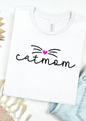 Cat Mom Bella Canvas T-Shirt